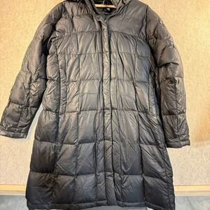 The North Face Womens Metropolis Parka Black Down Puffer Long Hooded Jacket XL